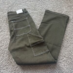 Flying‎ Angel Carpenter Pants Utility Pockets Contrast Stitching Size 5/27